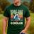HVAC Dad Like A Regular Dad HVAC Technician AC Repairman Men's Casual T-Shirt Forest