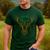 IAM The Meister Jaegermeister Dad Mom Deer Men's Casual T-Shirt Forest IAM The Meister Jaegermeister Dad Mom Deer Men's Casual T-Shirt Forest