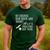 Ice Fishing Art For Men Dad Father Ice Fishing Lover Men's Casual T-Shirt Forest