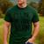 I'Ll Be In The Barn Dad Joke Grandpa Handyman Vintage Men's Casual T-Shirt Forest