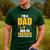 I'm A Dad And Engineer Father Day Engineering Men's Casual T-Shirt Forest