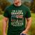 I'm A Dad Grandpa And Veteran Patriotic US Flag Veterans Day Men's Casual T-Shirt Forest