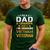 I'm A Dad Grandpa And A Vietnam Veteran US Army Vet Men's Casual T-Shirt Forest