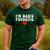 I'm Dad's Favorite Sarcastic Father's Day Men's Casual T-Shirt Forest