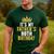 It's My Father's 80th Birthday 80 Years Old Dad Men's Casual T-Shirt Forest