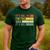 It's Me Hi I'm The Dad It's Me Dad Father's Day Retro Men's Casual T-Shirt Forest