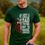 Just A Regular Dad Trying Not To Raise Liberals Father's Day Men's Casual T-Shirt Forest