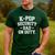 K-Pop Security Parent Edition Mom Dad Concert Korean Men's Casual T-Shirt Forest