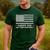 Karate Dad America US Flag Patriot Vintage Men's Casual T-Shirt Forest