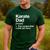 Karate Dad Definition Sports Martial Arts Men's Casual T-Shirt Forest