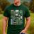 Kid Play Cars On Dad Back Race Track Mat Fathers Day Men's Casual T-Shirt Forest