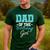 Kids Birthday Party Parent Birthday Girl Father Daddy Dad Men's Casual T-Shirt Forest