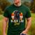 Lab Dad Retro Black Labrador Owner Men's Casual T-Shirt Forest Lab Dad Retro Black Labrador Owner Men's Casual T-Shirt Forest