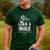 Lawn & Order Special Mowing Unit Dad Joke Lawn Mower Men's Casual T-Shirt Forest