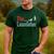 Lawn Mowing Lawnfather Dad Lawn Mower Gardening Men's Casual T-Shirt Forest
