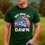 Lawn Mowing We Ride At Dawn Father Day Care Mower Dad Men's Casual T-Shirt Forest Lawn Mowing We Ride At Dawn Father Day Care Mower Dad Men's Casual T-Shirt Forest