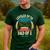 I Leveled Up To Dad Of 2 2026 Promoted To Dad Of Two Kids Men's Casual T-Shirt Forest