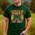 Leveled Up To Dad Of 3 Three Daddy Again 2025 Father's Day Men's Casual T-Shirt Forest