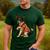 I Love Dad Tattoo Rat Terrier Dad Men's Casual T-Shirt Forest I Love Dad Tattoo Rat Terrier Dad Men's Casual T-Shirt Forest