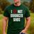 I Love Hot Divorced Dads Red Hearts Men's Casual T-Shirt Forest