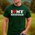 I Love My Step-Dad Heart Family Grandpa StepDad Bonus Dad Men's Casual T-Shirt Forest