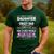 I Am A Lucky Daughter I Have A Crazy Dad Men's Casual T-Shirt Forest I Am A Lucky Daughter I Have A Crazy Dad Men's Casual T-Shirt Forest
