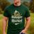 Magical Dad Manager Of Mischief Birthday Boys Girls Men's Casual T-Shirt Forest