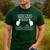The Man Behind The Bump Baby Shower Shirts For Mom And Dad Men's Casual T-Shirt Forest