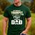 Marching Band Dad My Favorite Trumpet Player Calls Me Dad Men's Casual T-Shirt Forest Marching Band Dad My Favorite Trumpet Player Calls Me Dad Men's Casual T-Shirt Forest