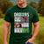 Marvel Father's Day Spider-Man Thor Hulk Dad Attributes Men's Casual T-Shirt Forest