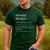 Massage Therapist Definition Women Mom Dad Men's Casual T-Shirt Forest