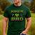 Miner Dad Birthday Boy Party Video Gamer Pixel Men's Casual T-Shirt Forest