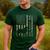 Mini Aussie Dad Australian Shepherd Dog Camo USA Flag Men's Casual T-Shirt Forest