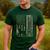 Mini Bernedoodle Dad Camo USA Flag DESIGN ON BACK Men's Casual T-Shirt Forest Mini Bernedoodle Dad Camo USA Flag DESIGN ON BACK Men's Casual T-Shirt Forest
