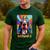 Mom & Dad Of a Basshole Basset Hound With Glasses -Adults Short Sleeve Men's Casual T-Shirt Forest