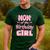 Mom And Dad Of The Birthday Girl Coquette Family Matching Men's Casual T-Shirt Forest