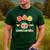 Mom And Dad Of The Birthday Girl Melon Family Matching Men's Casual T-Shirt Forest