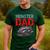 Monster Truck Dad Father's Day Men Men's Casual T-Shirt Forest