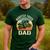 Monster Truck Dad Shirt Retro Vintage Monster Truck Shirt Men's Casual T-Shirt Forest