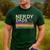 Nerdy Dad RPG Gaming D20 Tabletop Games RPG Gamer Men's Casual T-Shirt Forest