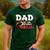 Ninja Birthday Party Dad Of The Birthday Ninja Small Men's Casual T-Shirt Forest