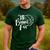 Number 15's Biggest Fan Shirt Basketball Player Mom Dad Men's Casual T-Shirt Forest