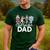 NUTCRACKER DAD Fun Christmas Ballet Parent Meme Men's Casual T-Shirt Forest NUTCRACKER DAD Fun Christmas Ballet Parent Meme Men's Casual T-Shirt Forest