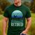 Ofishally Retired Fishing Retro Retirement Dad Men Men's Casual T-Shirt Forest Ofishally Retired Fishing Retro Retirement Dad Men Men's Casual T-Shirt Forest
