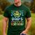 OMG It's My Dad's Birthday Happy To Me You Father Daddy Men's Casual T-Shirt Forest