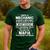 Once a Mechanic Always a Mechanic It's Like Mafia Dad Men's Casual T-Shirt Forest