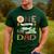 One Happy Dad Camper 1st Birthday Boy Camping Bear Men's Casual T-Shirt Forest