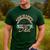 One Happy Dad First Birthday Camping Matching Family Party Men's Casual T-Shirt Forest