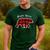 PAPA Bear Men Red Plaid Christmas Pajama Family Dad Small Men's Casual T-Shirt Forest