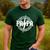 Papa Like A Grandpa Fathers Day Rocker Dad Rock Music Men Men's Casual T-Shirt Forest